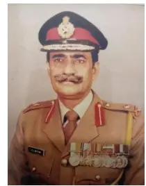 Major General Kashmiri Lal Rattan